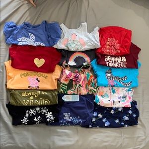 Cat & Jack & More 3T Girls Tops & Tanks 14 pc LOT